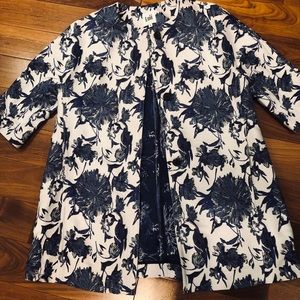 Light floral jacket